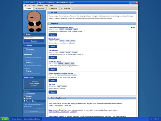 index screenshot