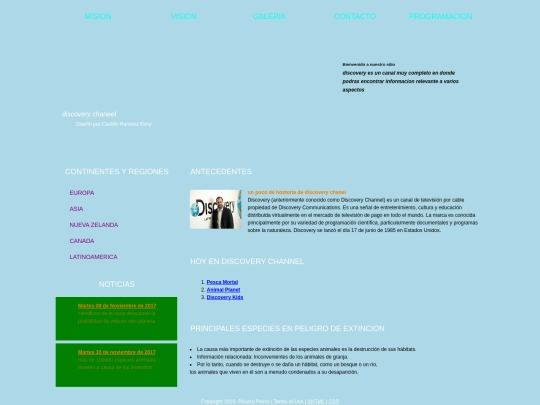 index screenshot