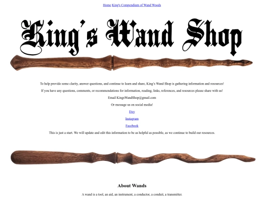 aboutwands screenshot