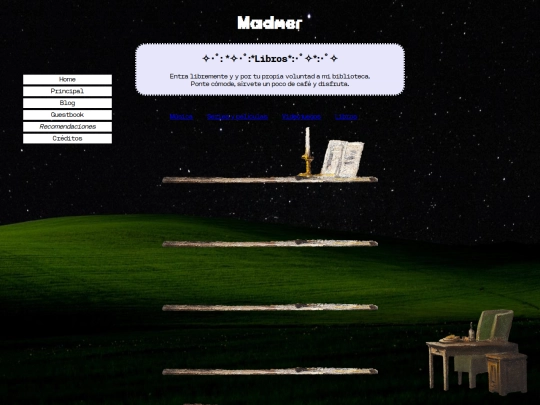 Blog/recomendaciones/Libros screenshot