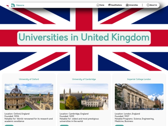 University/University screenshot
