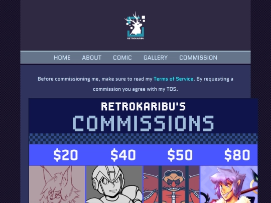 commission screenshot