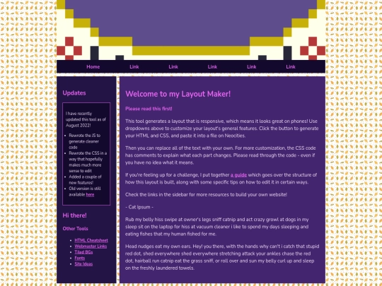 test screenshot