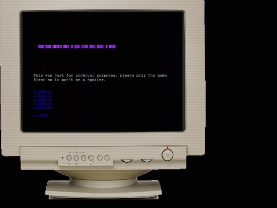 pages/dear-miko/simulation-tapes screenshot