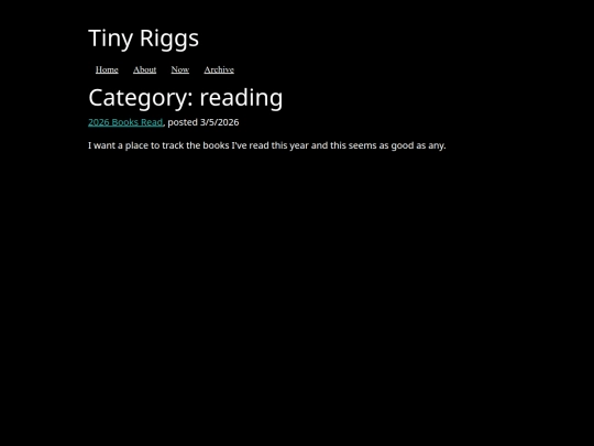 categories/reading screenshot