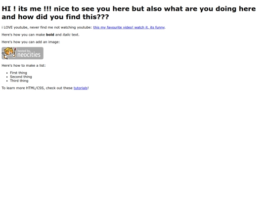 index screenshot