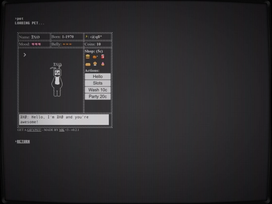 pet screenshot