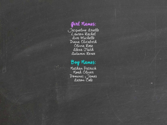 etc/babynames screenshot