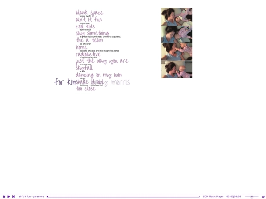 playlists/kimber screenshot