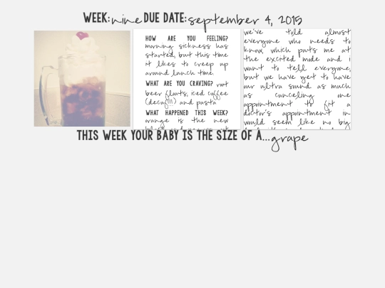 pregnancyjournal/week9 screenshot