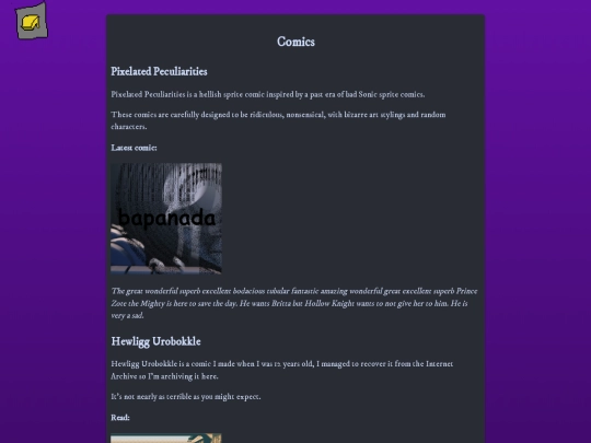 comics_index screenshot