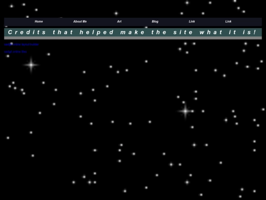credits screenshot