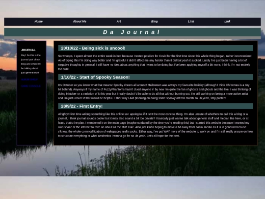 pages/blog screenshot