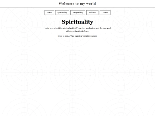 spirituality screenshot
