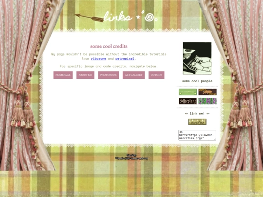 about-me/contact me screenshot