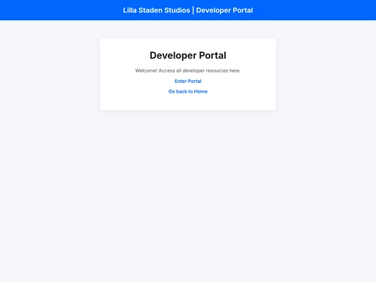portal screenshot