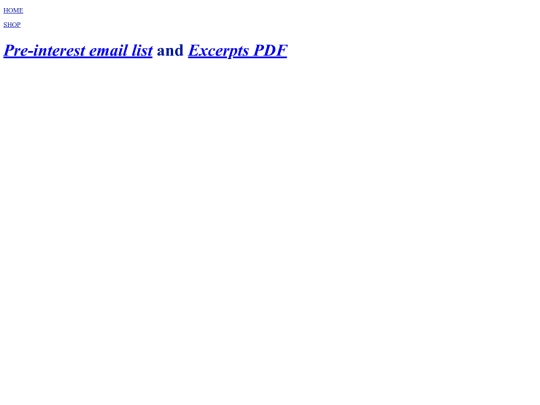 excerpts-n-email-list screenshot