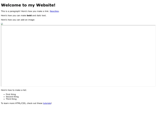 test screenshot