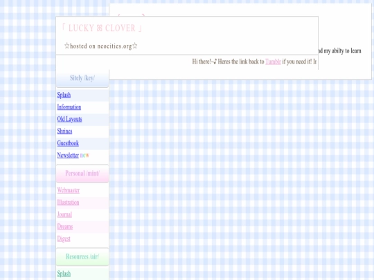 index screenshot