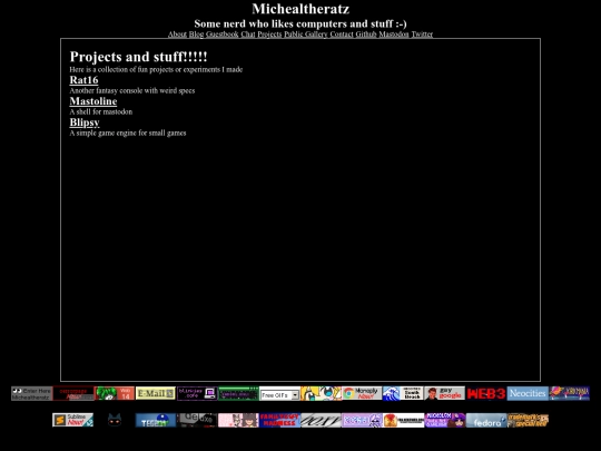 projects screenshot