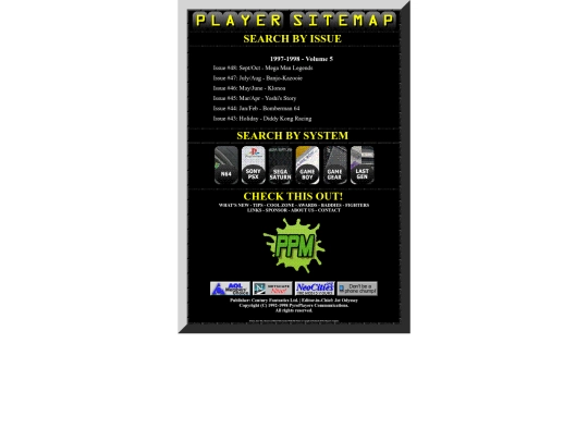 footer screenshot