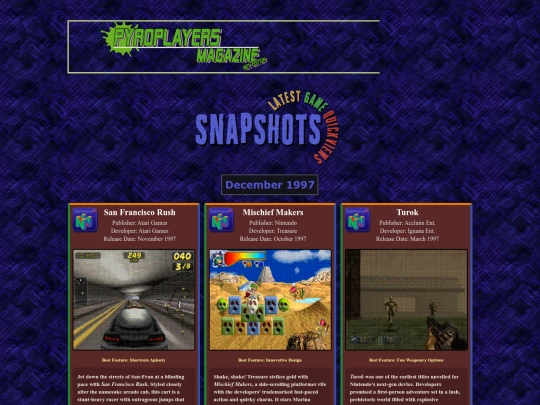 reviewsarchivedec97 screenshot