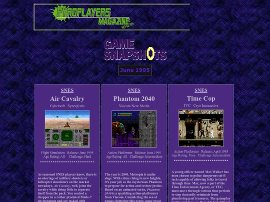 reviewsarchivejune95 screenshot