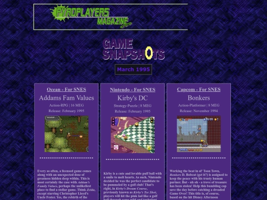reviewsarchivemar95 screenshot