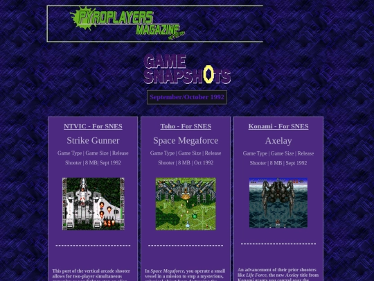 reviewsarchiveoct92 screenshot