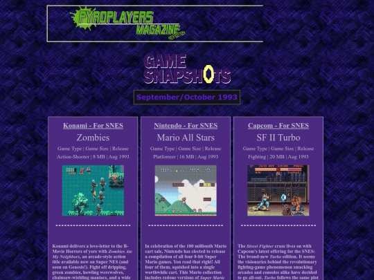 reviewsarchivesept93 screenshot
