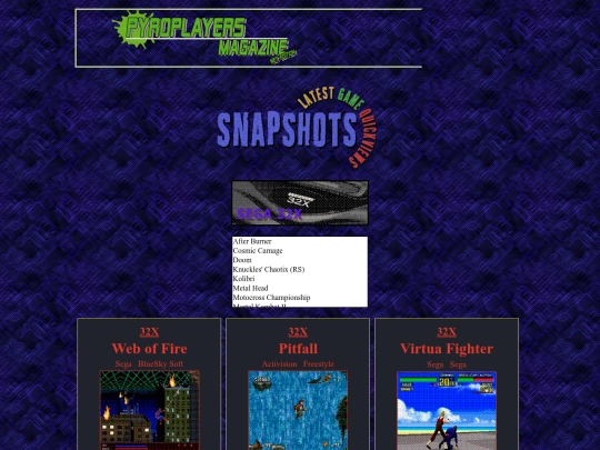 reviewsgamearchive32x screenshot