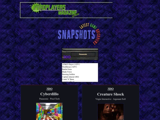 reviewsgamearchive3do screenshot