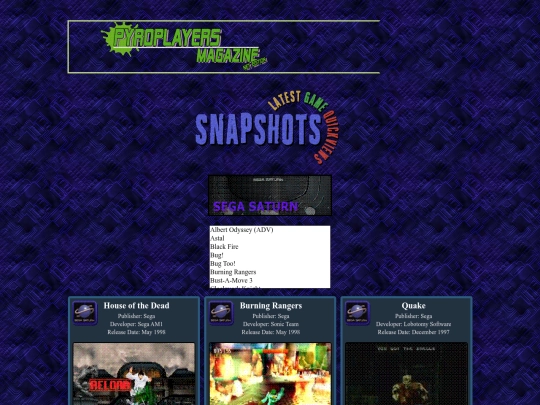 reviewsgamearchivesaturn screenshot