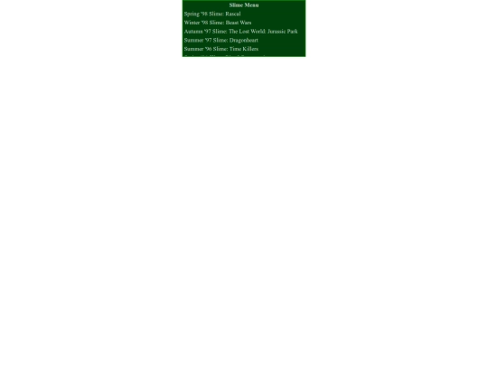 slimemenu screenshot