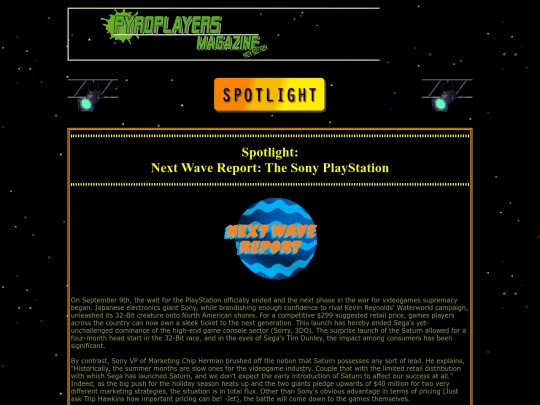 spotlightsept95 screenshot