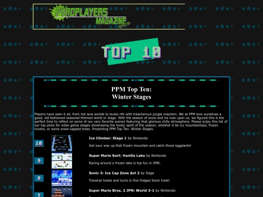 top10jan95 screenshot