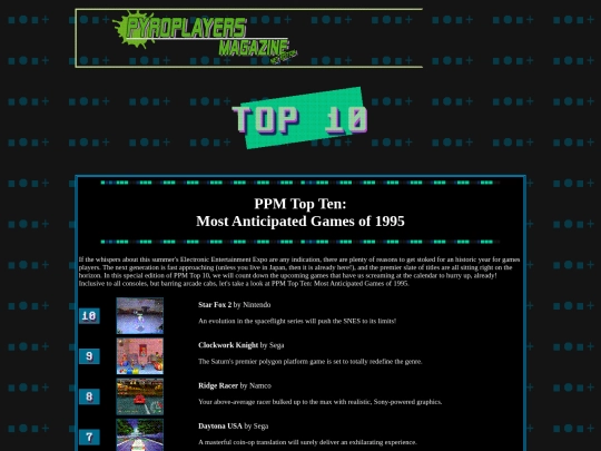 top10mar95 screenshot