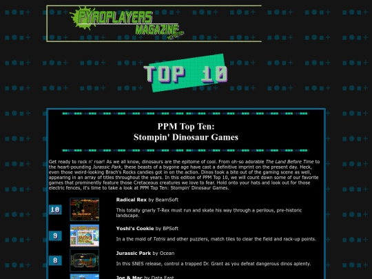 top10nov95 screenshot