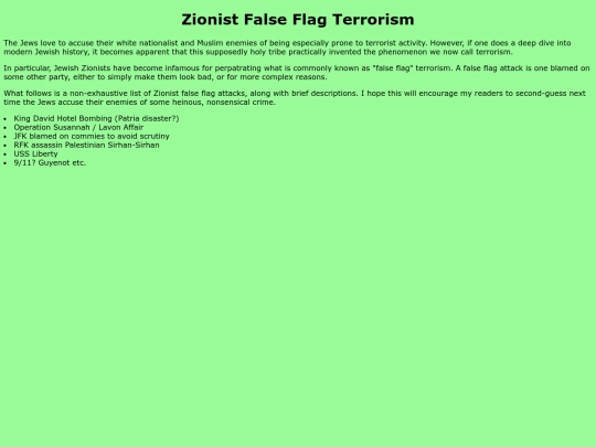 opinion/zionist_false_flags screenshot