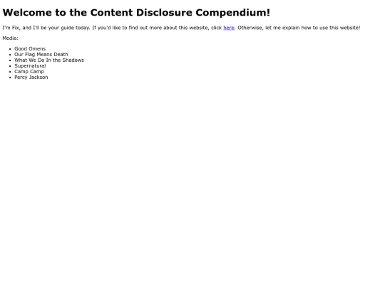 Content_Disclosure_Compendium screenshot