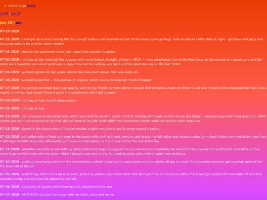 journal screenshot