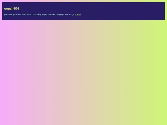 not_found screenshot