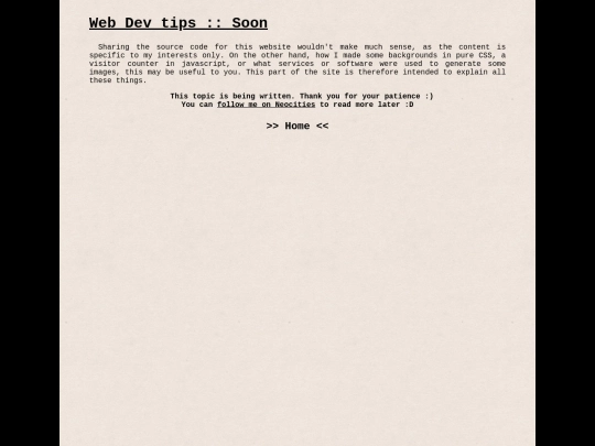 content/webdev/en/webdev_index screenshot