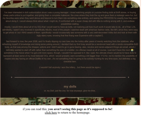 dolls screenshot