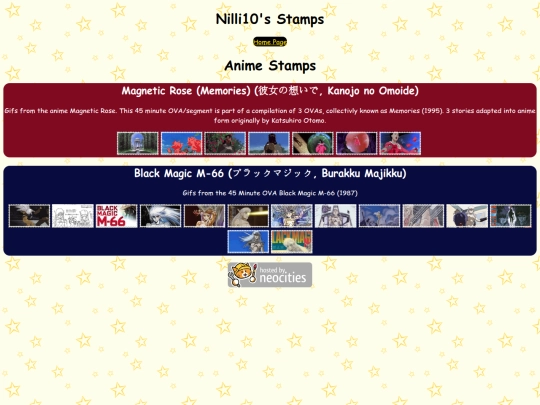 animestamps screenshot