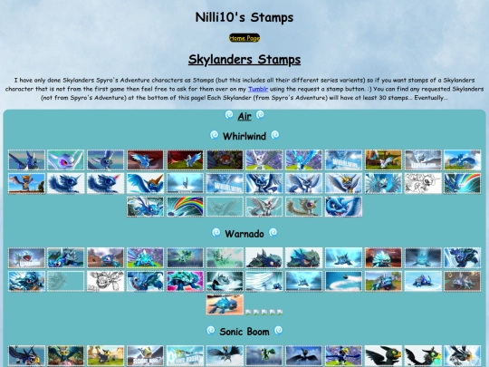 skylandersstamps screenshot