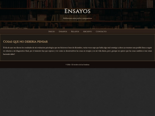 ensayos screenshot