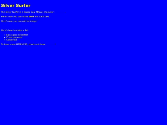 index screenshot