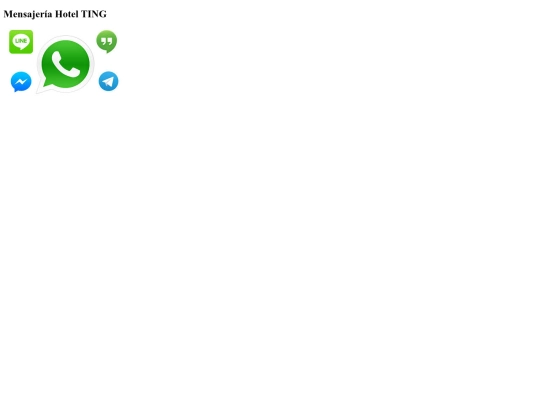 hotelweb/mensajeria screenshot