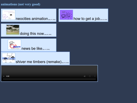 animations screenshot
